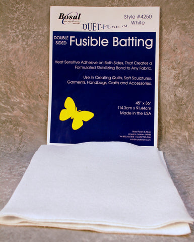 Duet-Fuse Double Sided Fusible Batting