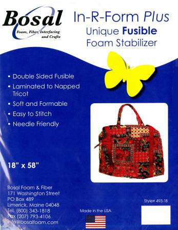 In-R-Form Plus Double Sided Fusible Foam Stabilizer